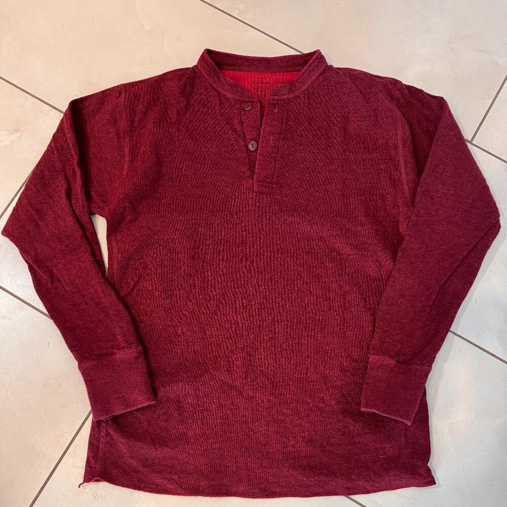 L.L. Bean, Men's Shirt®, Traditional Fit Henley, Regular, Medium